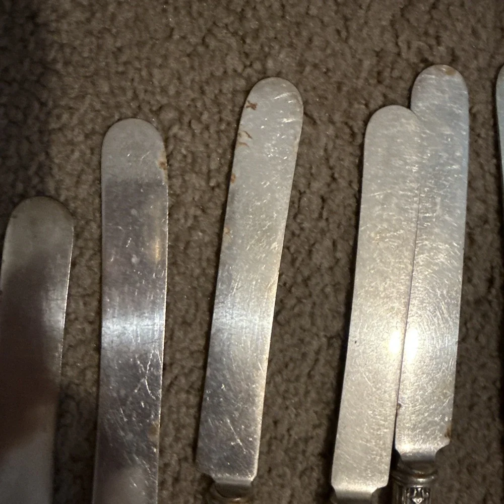 Vintage 1847 Roger's Bros Ambassador Pattern Knives 6